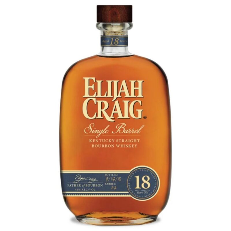 Elijah Craig 18-Year Single Barrel Kentucky Straight Bourbon