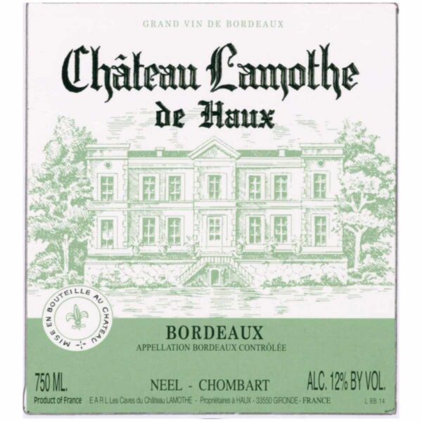 Chateau Lamothe de Haux Bordeaux Blanc 2024