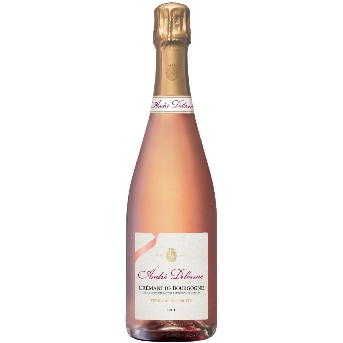 Andre Delorme Cremant de Bourgogne Terroirs des Fruits Brut Rose