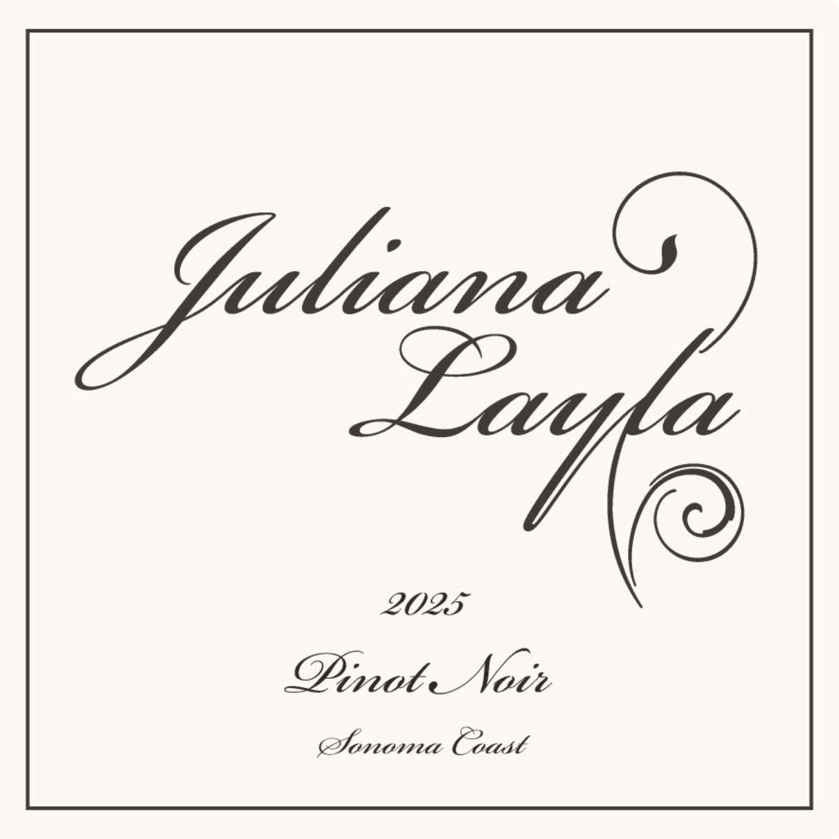 Juliana Layla Pinot Noir Sonoma Coast 2025