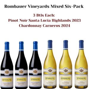 Rombauer Vineyards Mixed Six-Pack Sampler