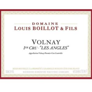 Domaine Louis Boillot Volnay Les Angles Premier Cru 2022