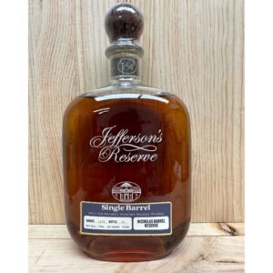 Jefferson's Reserve Nicholas Private Single Barrel Very Old Very Small Batch