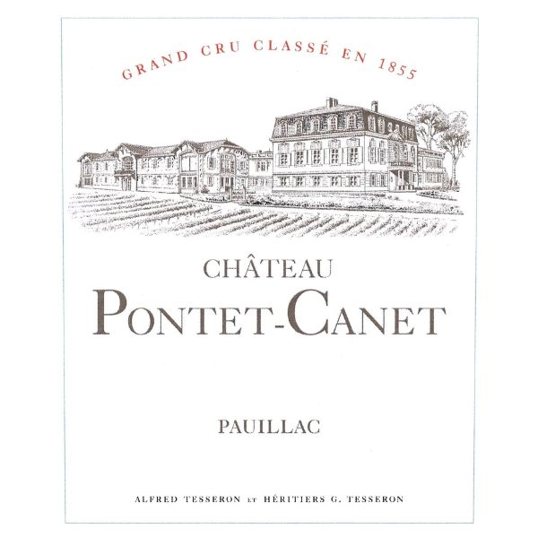 Pontet Canet 2019 label