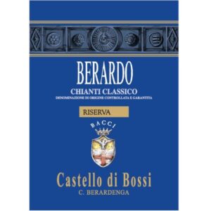 Castello di Bossi 'Berardo' Chianti Classico Riserva 2020