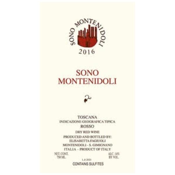 Montenidoli label