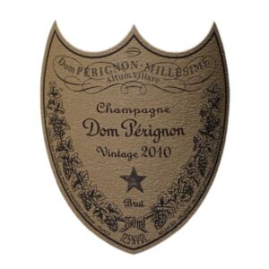Dom Perignon 2010 label