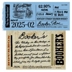 Booker's "By The Pond Batch" 02-2025 (125.8 Proof)