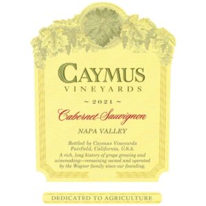 Caymus Napa Valley Cabernet Sauvignon 2021 (1.5L Magnum)