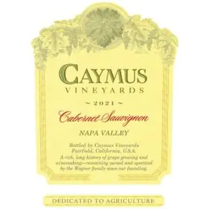 Caymus Napa Valley Cabernet Sauvignon 2021 (1.5L Magnum)