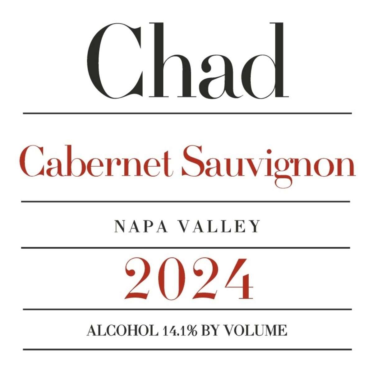 Chad Cabernet Sauvignon Napa Valley 2024