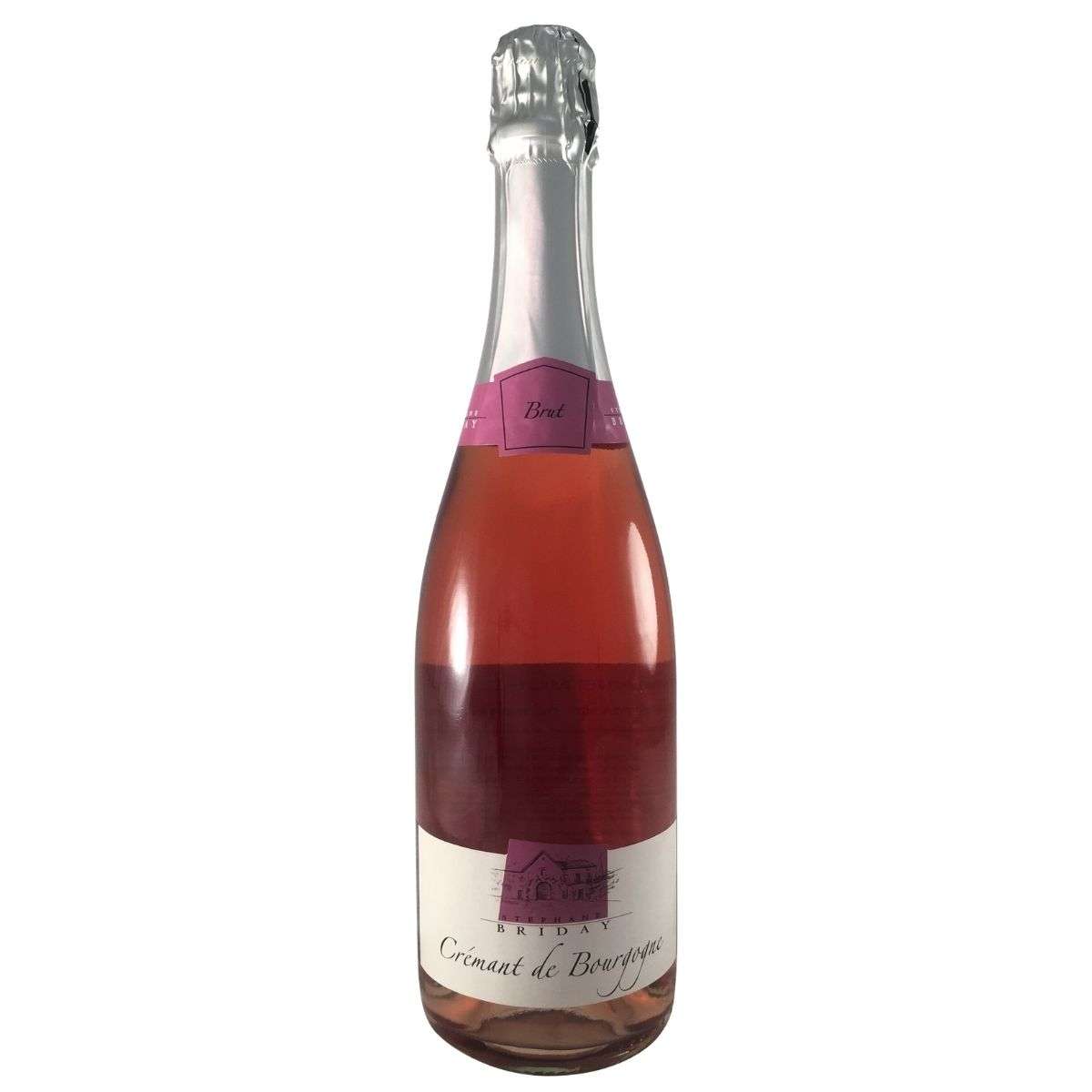 Domaine Briday Cremant de Bourgogne Brut Rose NV