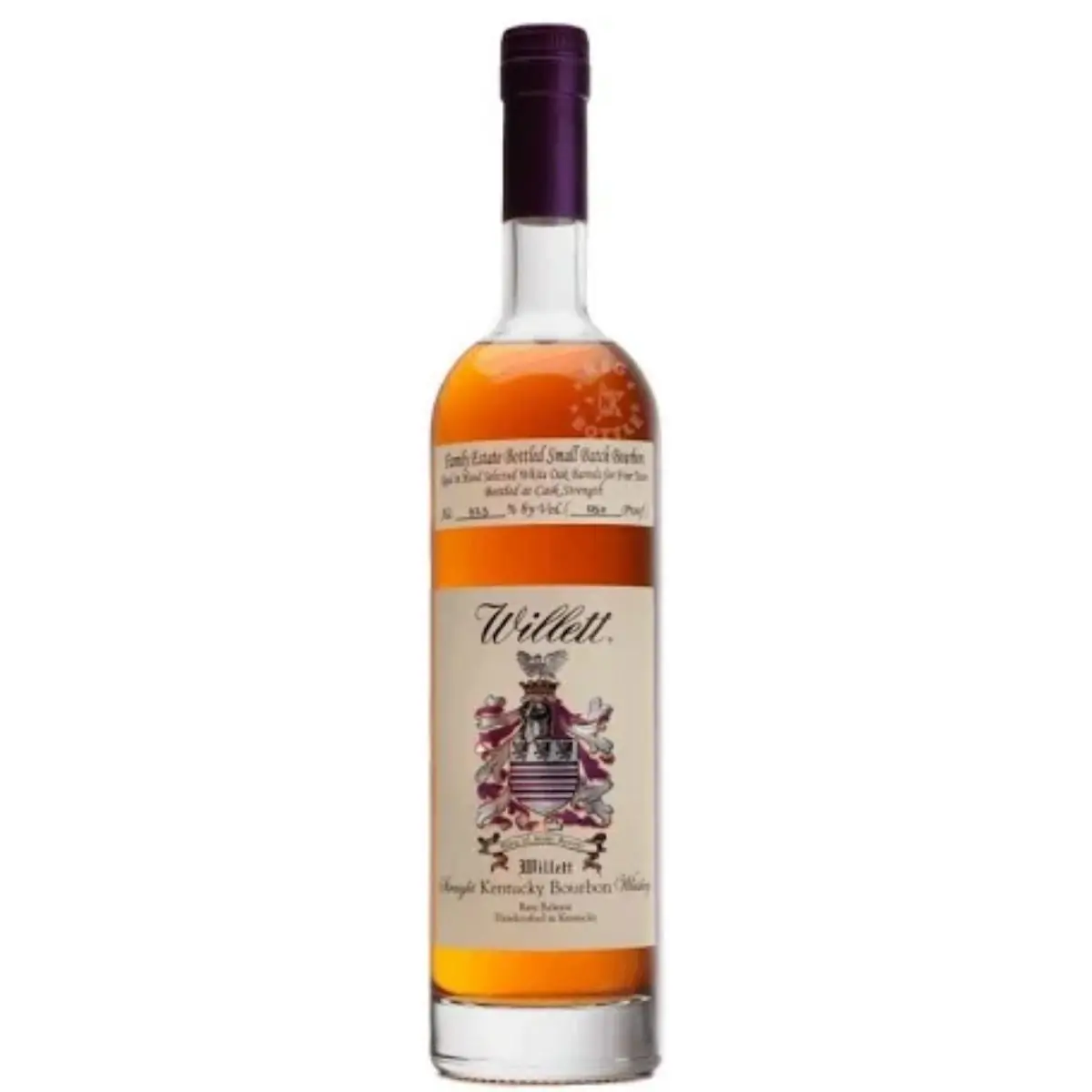 Willett Family 'Purple Top' Small Batch 4-Year Bourbon Whiskey (125 Proof)