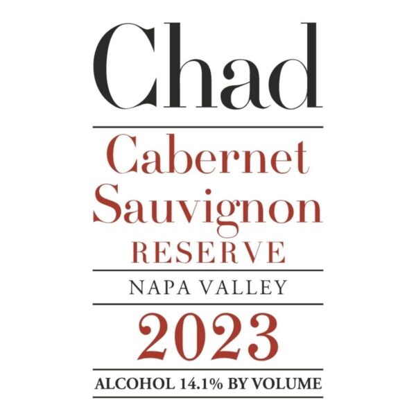 Chad Cabernet Sauvignon Reserve Napa Valley 2023