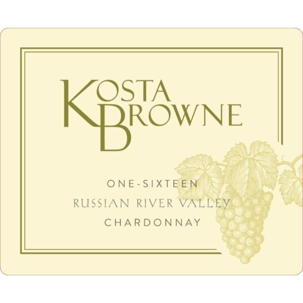 Kosta Browne One Sixteen Chardonnay Russian River Valley 2022