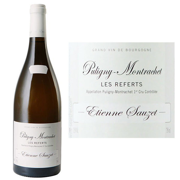 Domaine Etienne Sauzet Puligny-Montrachet 1er Cru “Referts” Label