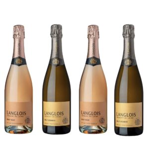 Langlois Cremant de Loire Mixed 4-Pack