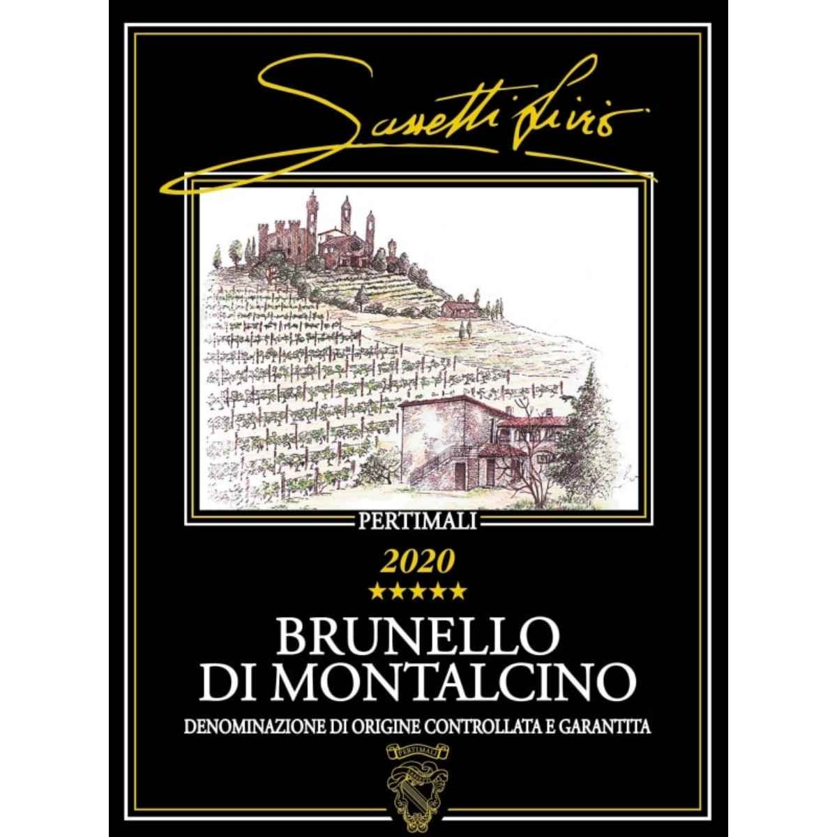 Sassetti Pertimali Brunello di Montalcino 2020