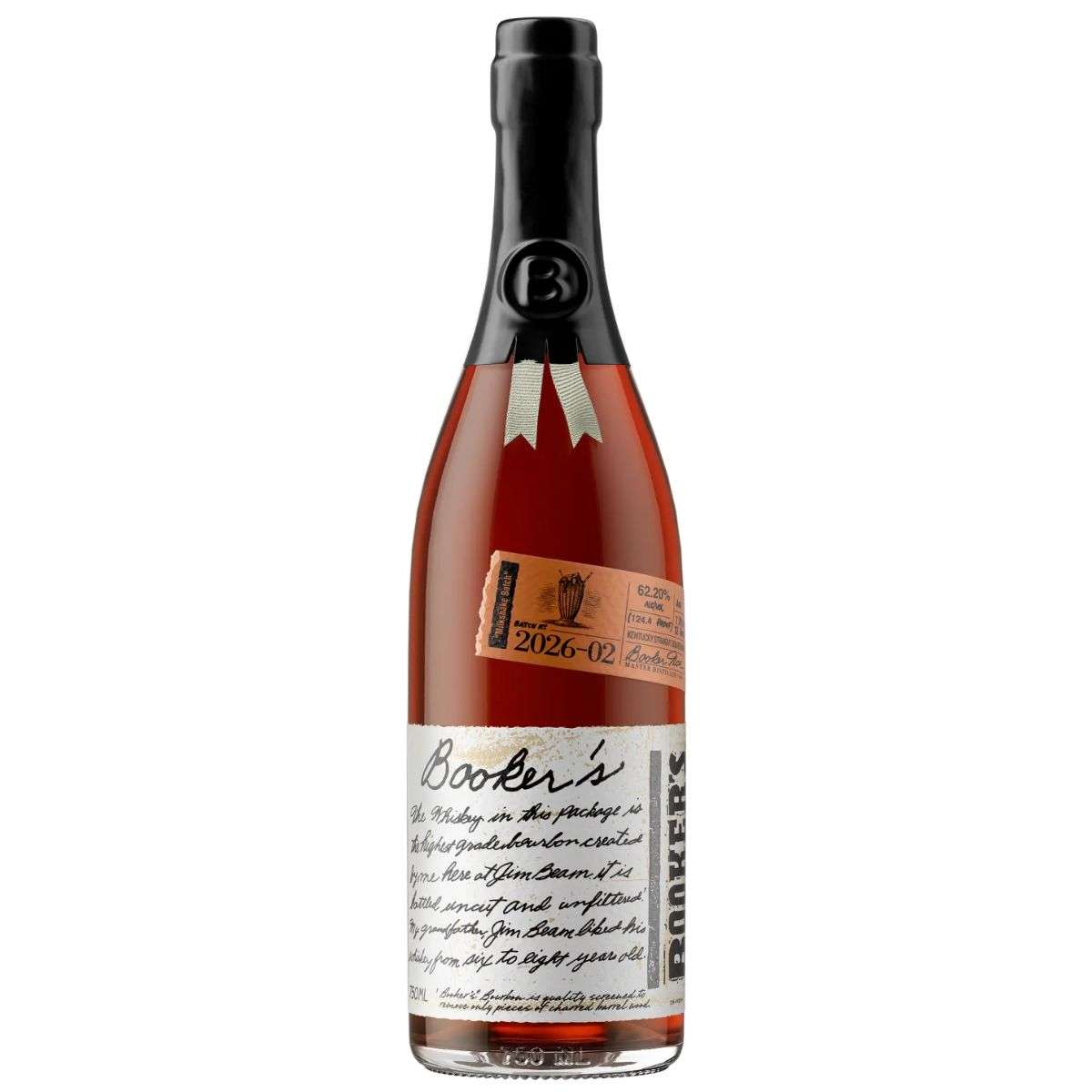 Booker's "Milkshake Batch" 02-2026 Bourbon (124.4 Proof)