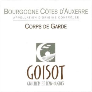 Goisot Bourgogne Chardonnay Cotes d'Auxerre Corps de Garde 2022