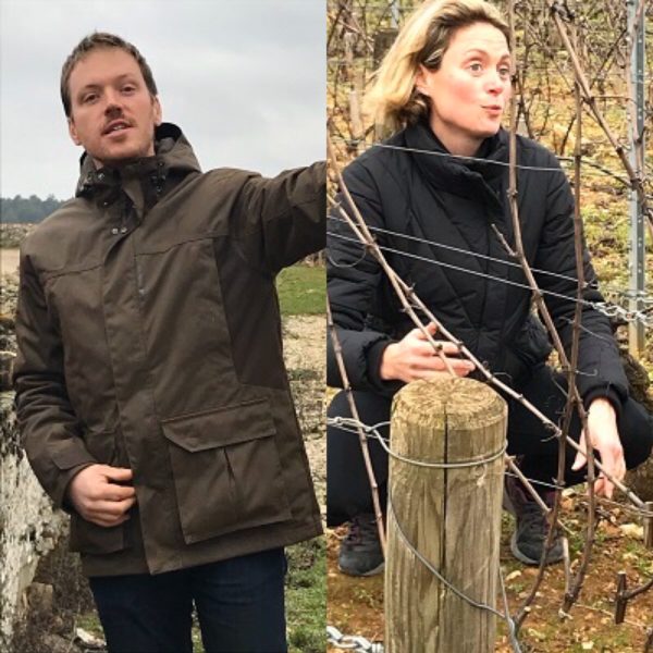 Martial and Gaetane, Denis Carré winemakers