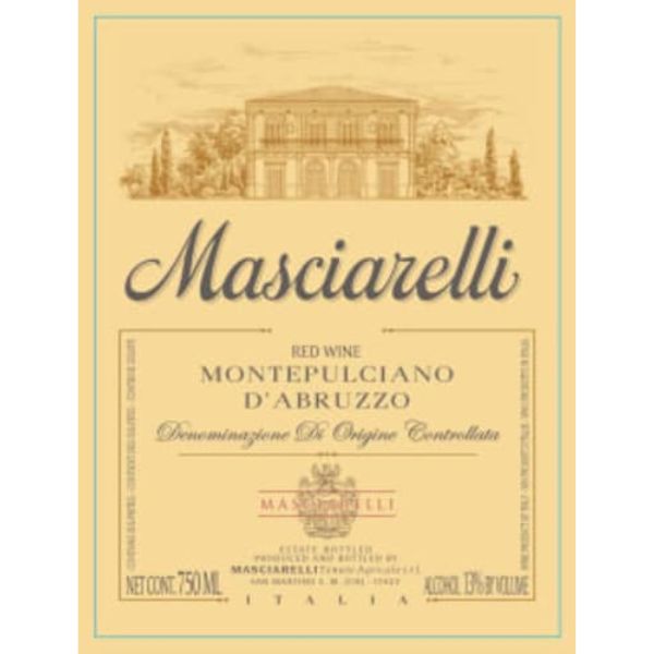 Masciarelli Montepulciano d'Abruzzo 2019 (Case Only)