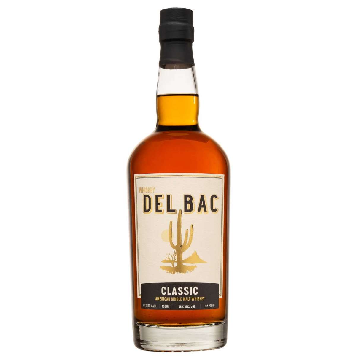 Del Bac 'Classic' American Single Malt Whiskey (375ml Half Bottle)