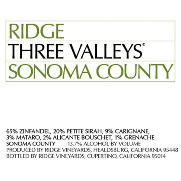 Ridge Three Valleys