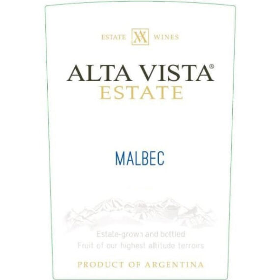 Alta Vista Estate Malbec 2020 Nicholas Wines