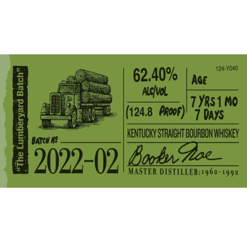 Bookers "The Lumberyard Batch" 022022 (124.8 Proof) Nicholas Wines