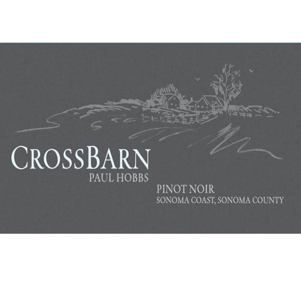 Crossbarn Pinot Noir label